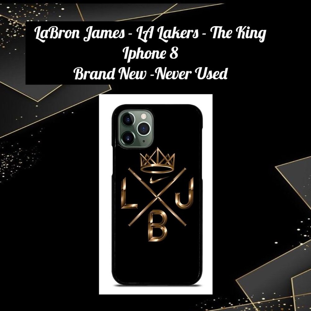 LeBron James - LA Lakers - The King iPhone 8 Case